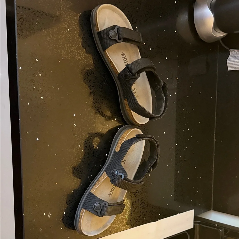 Birkenstock Kalahari Black Sandals - Picture 4 of 5